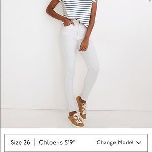 Madewell 10” Petite Skinny Jeans